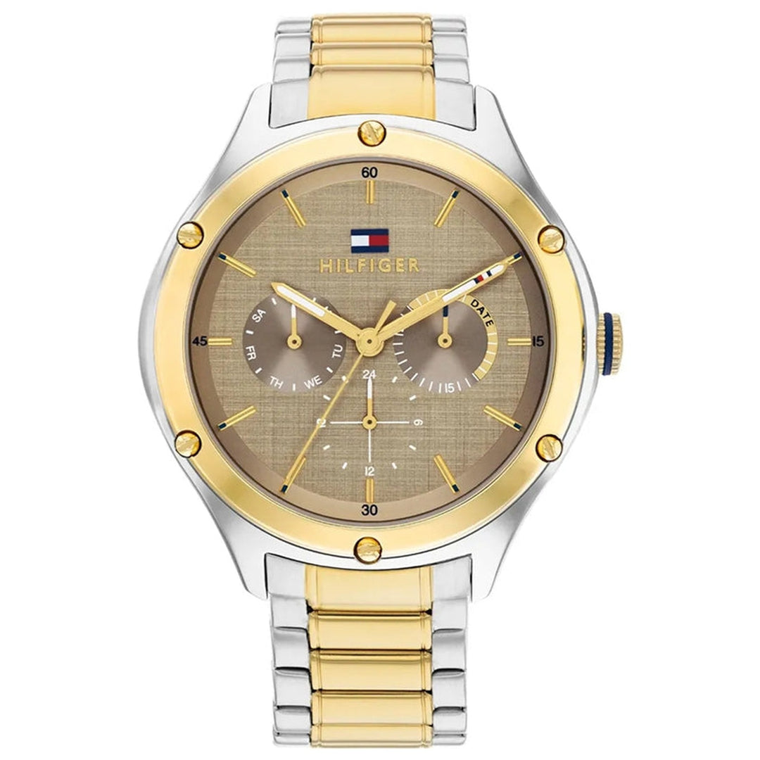Tommy Hilfiger Gold-Tone Chronograph Watch
