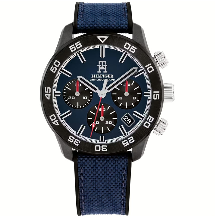 Precision Sport Chronograph in Blue and Black