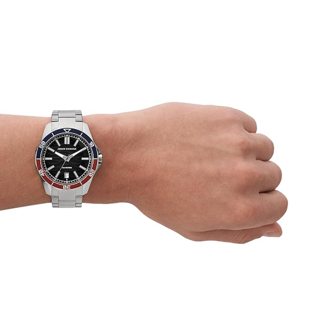 Armani Exchange Diver's Watch, Bold Precision
