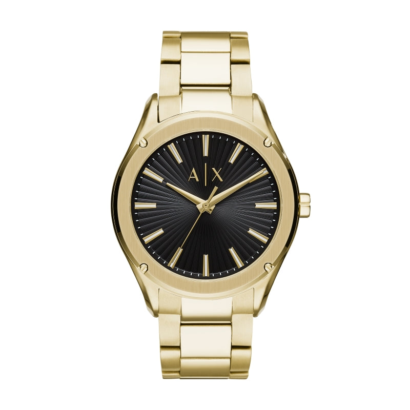 Armani Exchange Gold-Tone Analog Watch