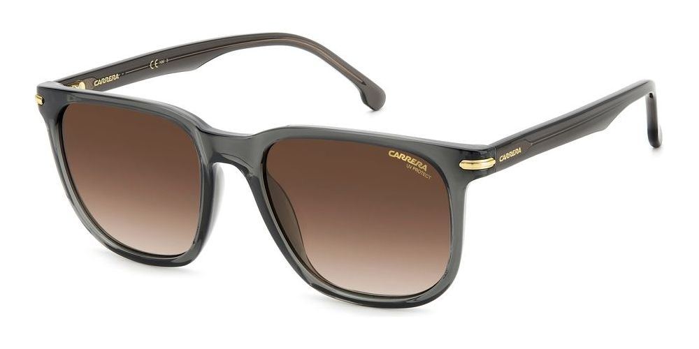 Sleek Dark Grey Polyamide Frame with Gold Accents
