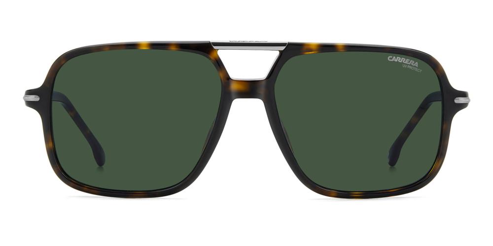 Timeless Tortoiseshell Aviator with Green Lenses