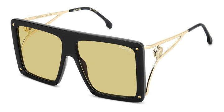 Refined Edge Black and Gold Sunglasses