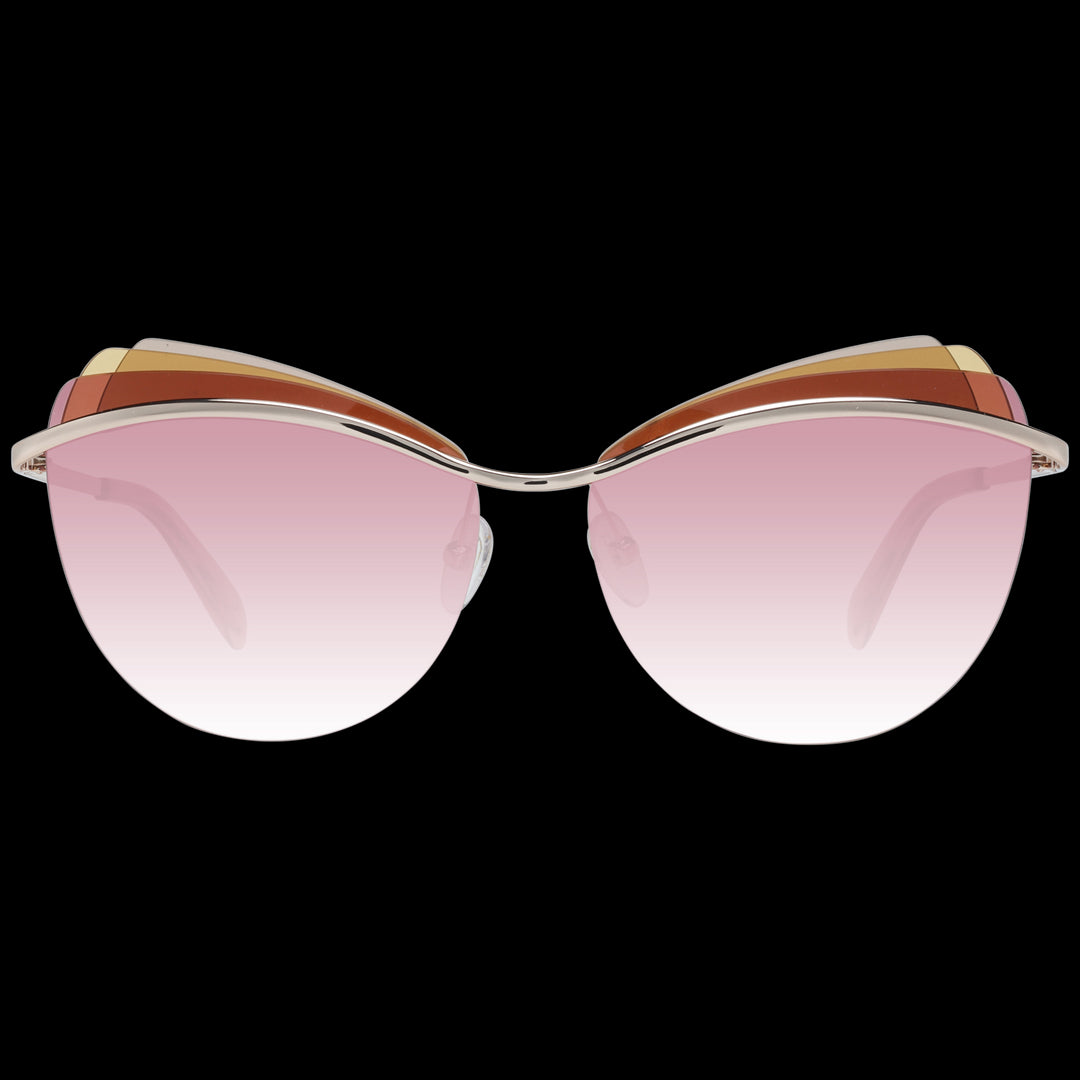 Radiant Pink Gradient Elegance Sunglasses