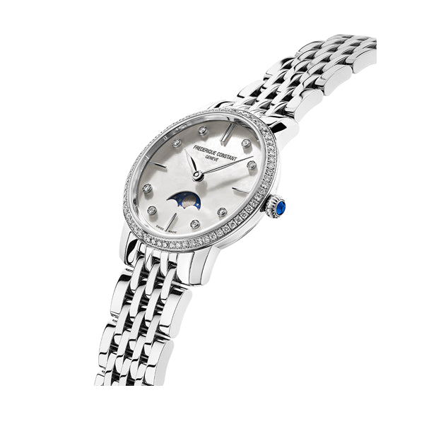 Frederique Constant Diamond Moonphase Watch
