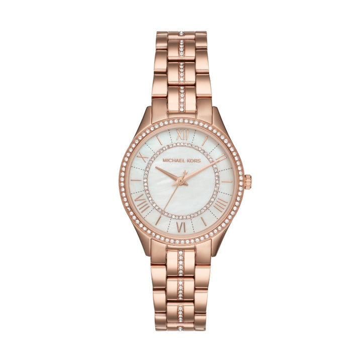 Michael Kors Rose Gold Crystal Watch