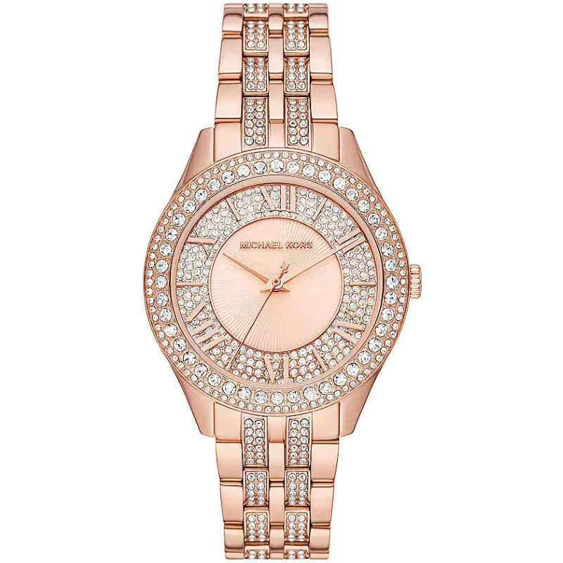 Michael Kors Rose Gold Crystal Watch