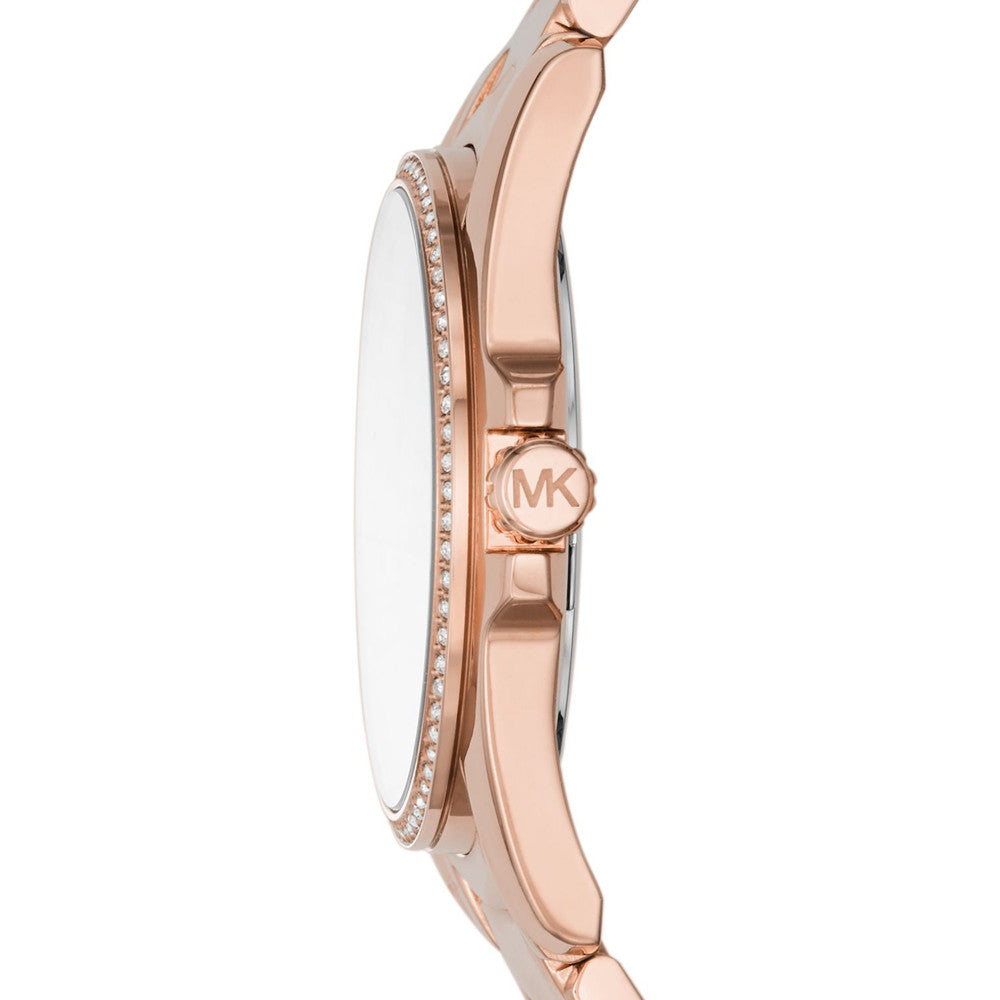 Michael Kors Rose Gold Crystal Watch