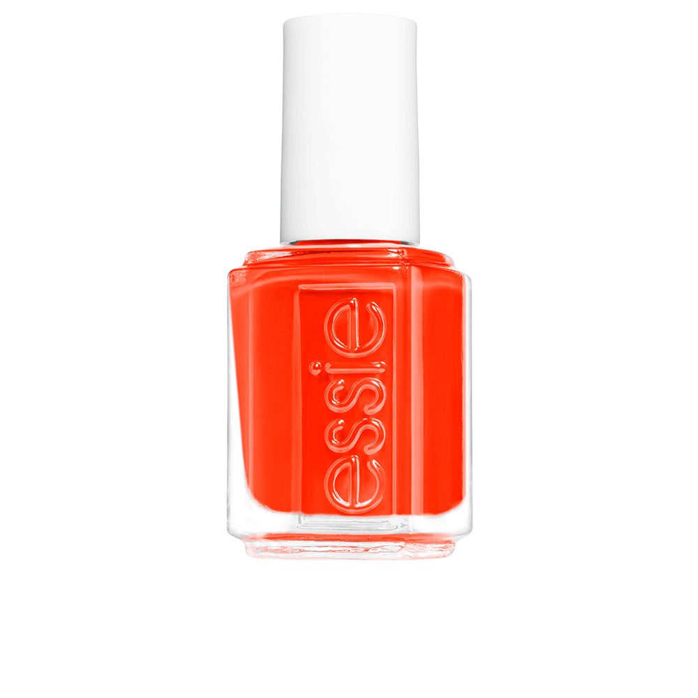 13.5 ml coral cream nail polish bottle with rounded brush, Unisex