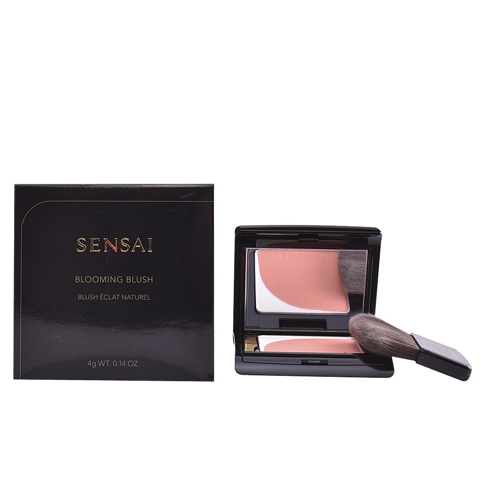 Compact dual-tone mauve powder blush with white adjuster, 4 g, Unisex