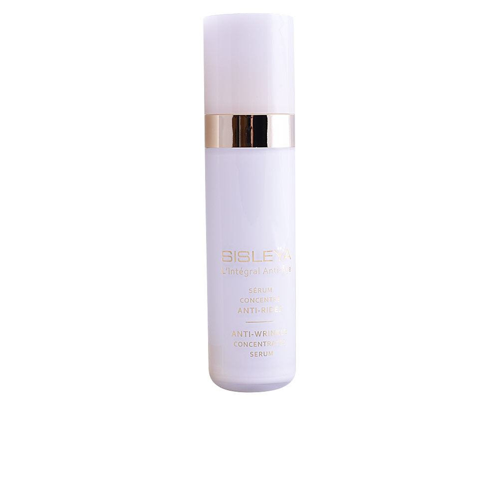 30 ml glass serum bottle with droplet cap; botanical anti‑wrinkle formula, Unisex
