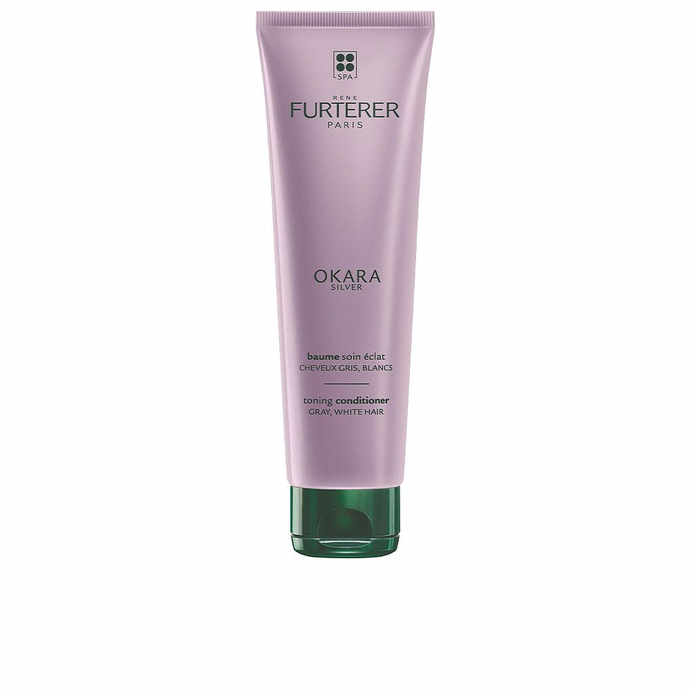 Tube of silver toning conditioner gel for white, grey and platinum hair, 150 ml