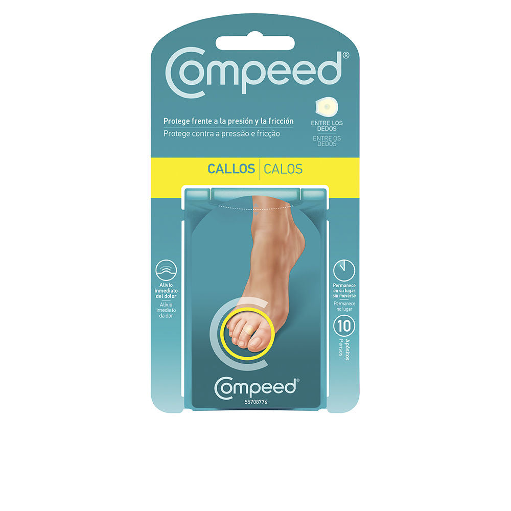 Compeed hydrocolloid callus dressings in tapered, cushioned pads for targeted foot care