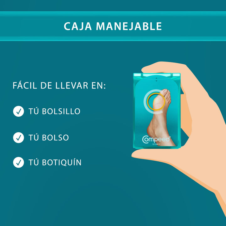 Compeed medium bunion bandage packaged for foot joint protection and comfort