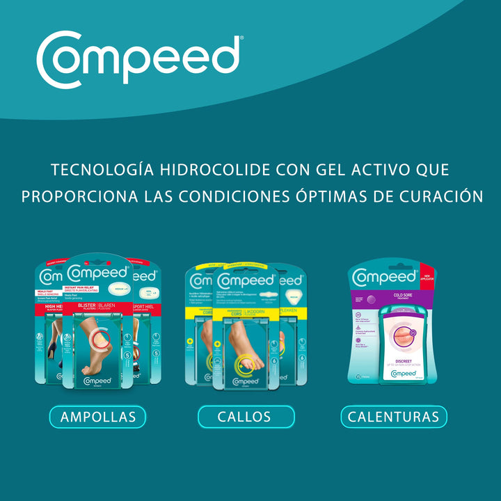 Compeed medium bunion bandage packaged for foot joint protection and comfort