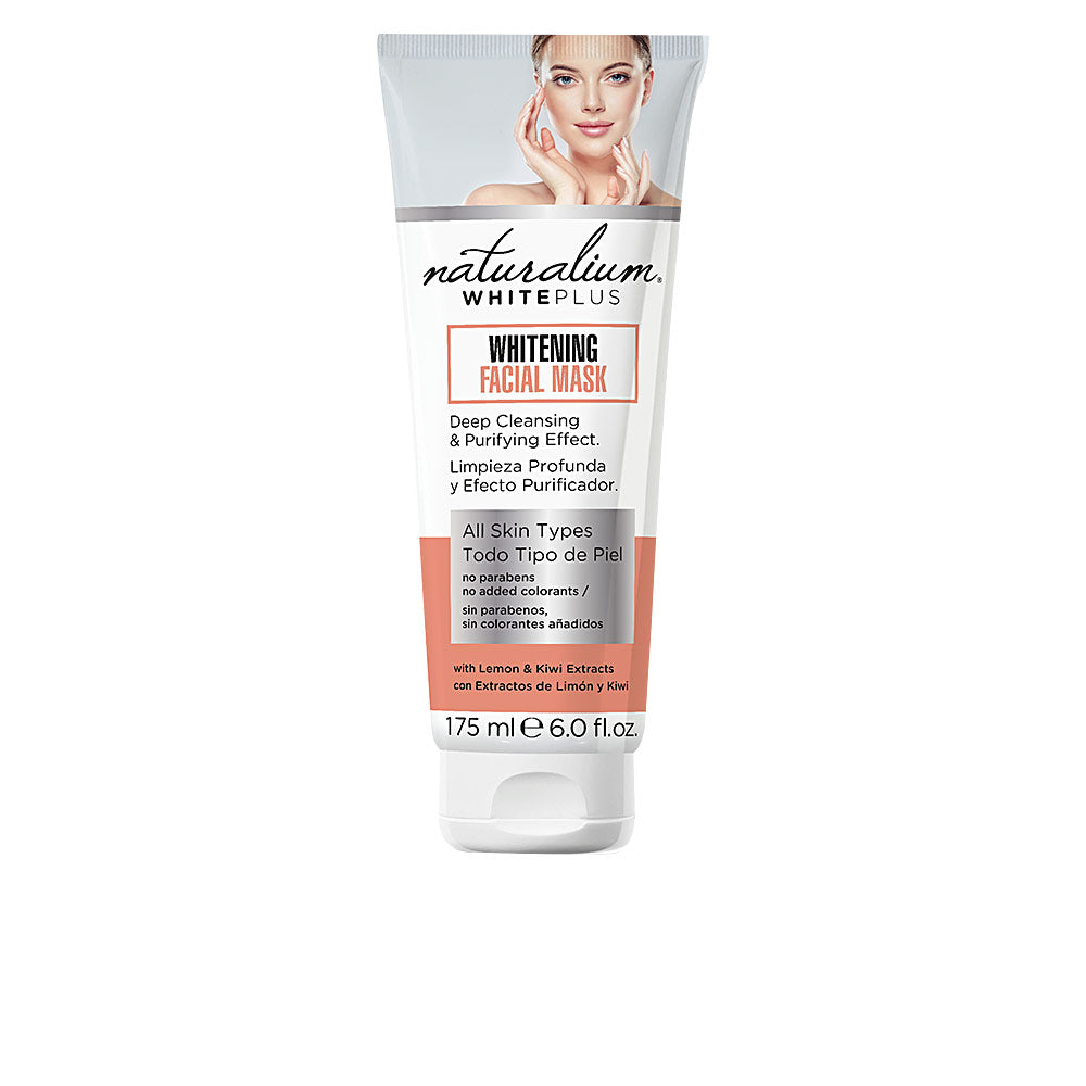 175 ml tube of clarifying lemon and kiwi facial mask, cream texture