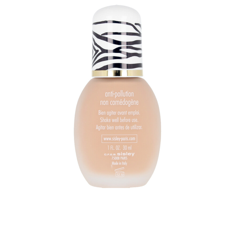 30 ml liquid foundation bottle, shade 4C‑Honey, lightweight fluid foundation