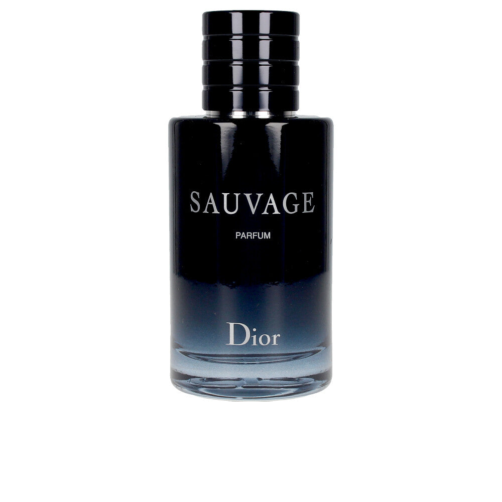 Deep blue glass parfum bottle, 100 ml, Oriental‑Fougère composition