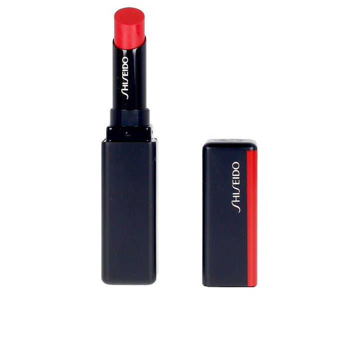 Slim bullet lip balm in shade 105-poppy, semi-translucent luminous finish, 2 g