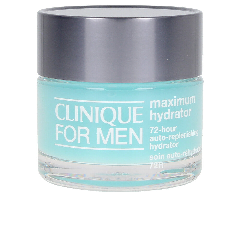 50 ml translucent jar of lightweight gel-cream hydrating moisturiser for Man