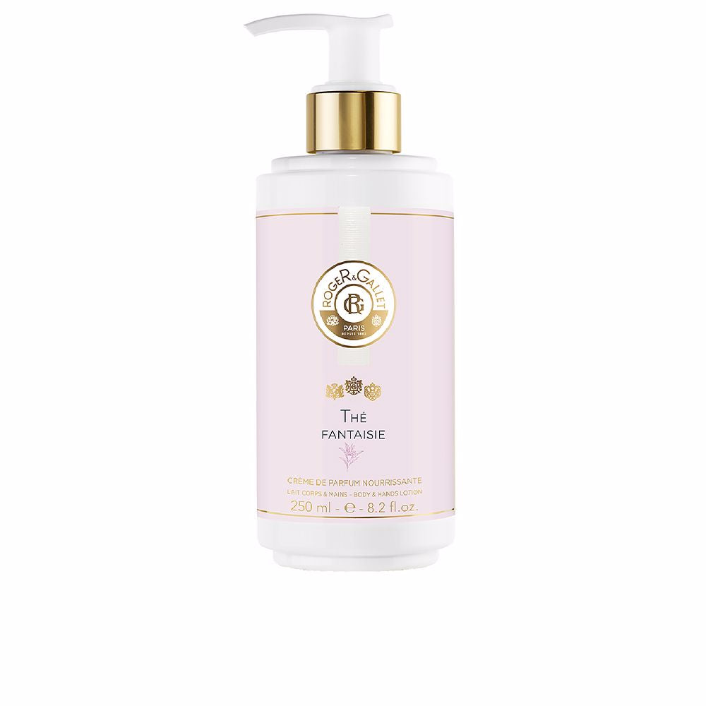 250 ml bottle of Black Tea, Lemon &amp; Mandarin body lotion, citrus-tea scent, Unisex