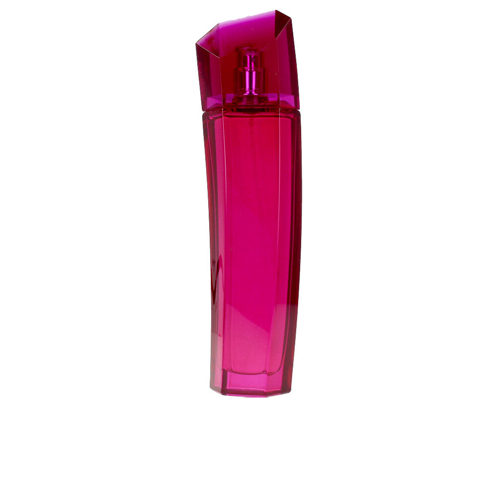 Fuchsia glass perfume bottle, 75 ml, amber‑gourmand fragrance for Women