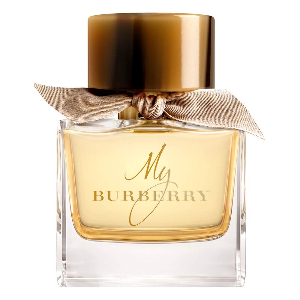 Glass perfume bottle, floral fragrance, 90 ml, modern British floral