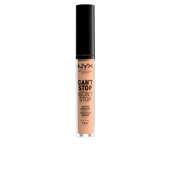 Small 3.5 ml tube matte liquid contour concealer in natural shade