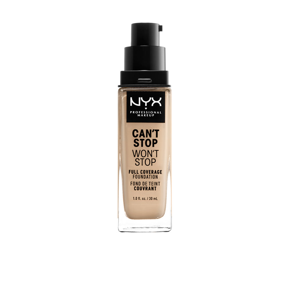 30 ml nude full‑coverage matte liquid foundation bottle, Unisex