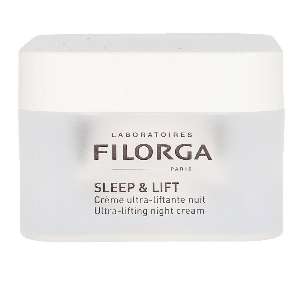 50 ml jar of ultra‑lifting night cream, rich beige texture, clinical packaging