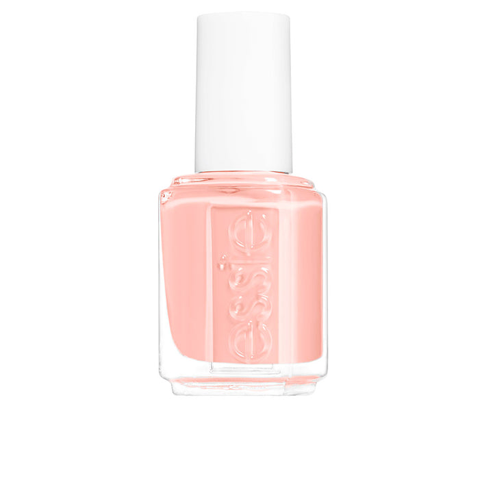 Warm nude cream nail polish bottle, 13.5 ml, glossy finish