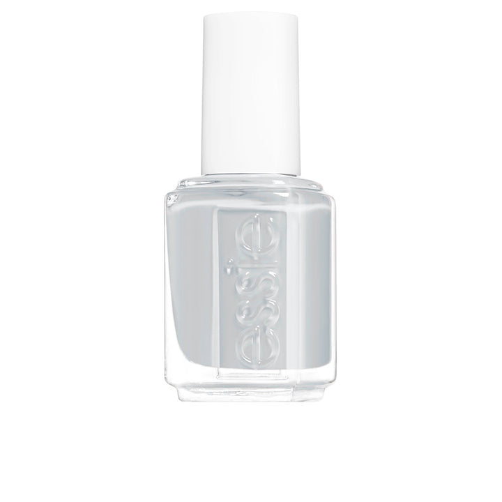 Bottle of creamy rose nail polish, 13.5 ml, precision brush visible