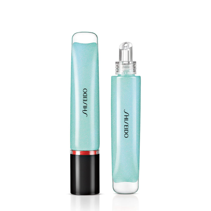9 ml gel lip gloss in sheer mint tint with high-shine, non-sticky finish