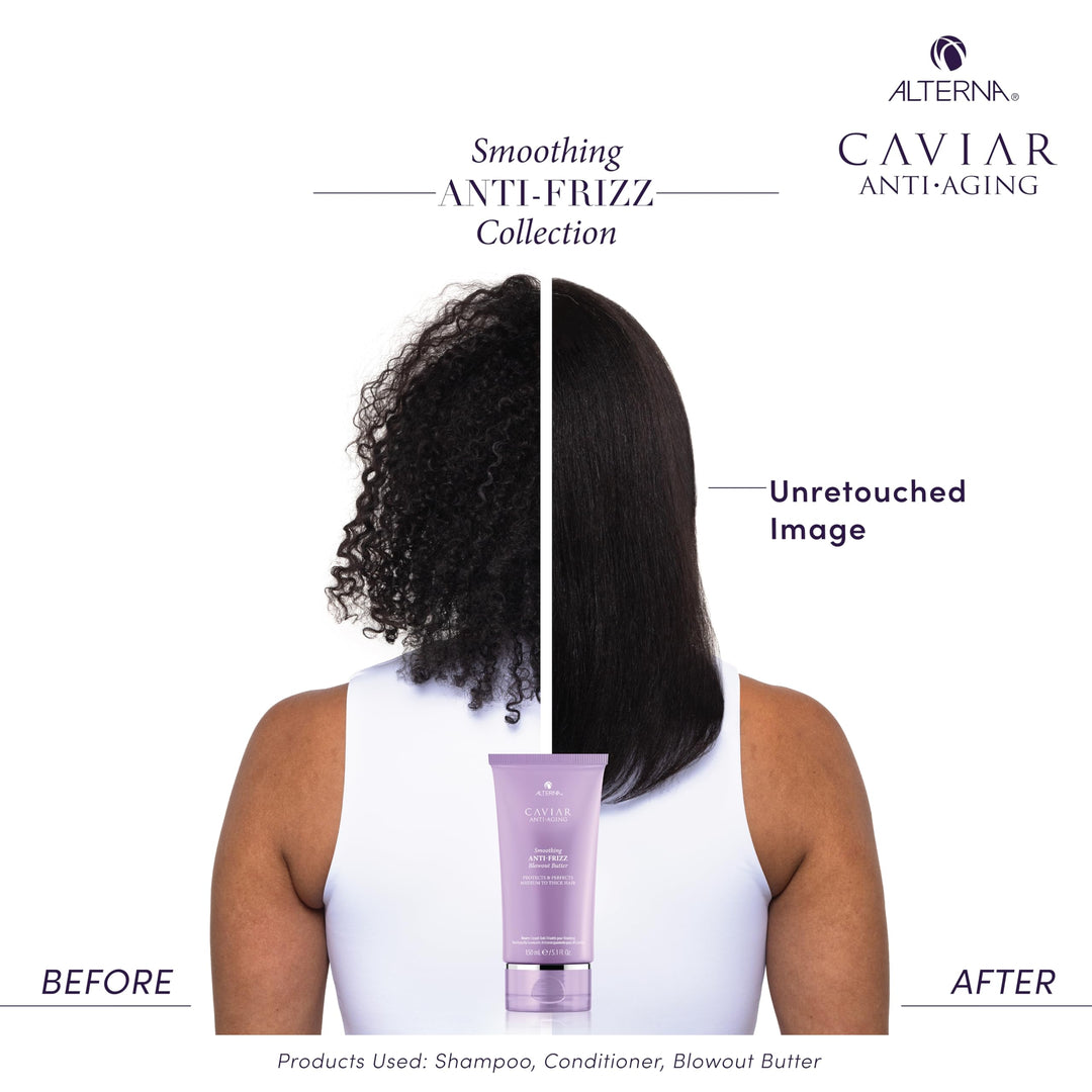 150 ml tube of Caviar smoothing blowout butter for Unisex anti-frizz styling