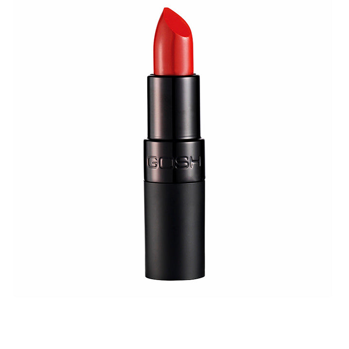 Satin-matte deep pink lipstick bullet, 4 g, shade 060-lambada