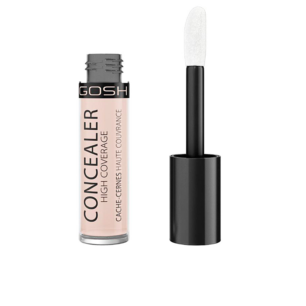Compact tube of ivory cream concealer, 5.5 ml, natural finish