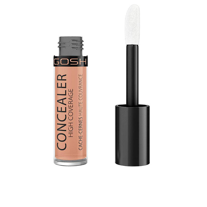 Compact tube of honey‑shade cream concealer, 5.5 ml, natural finish