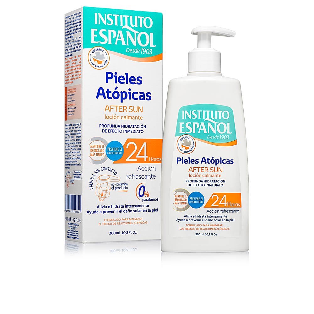 300 ml bottle of soothing after‑sun lotion for atopic, sensitive Unisex skin