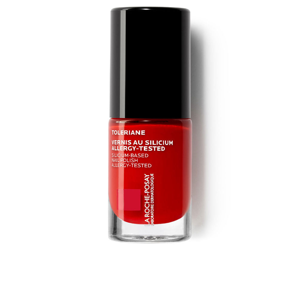 6 ml rouge nail polish bottle, silicon fortifying UV‑filter polish for Women