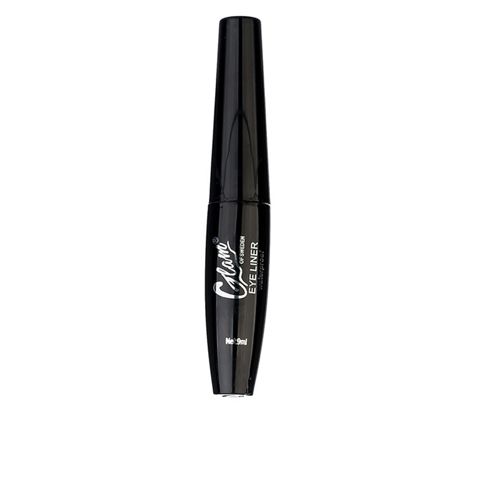 Slim black liquid eyeliner pen, precision tip, 9 ml, waterproof