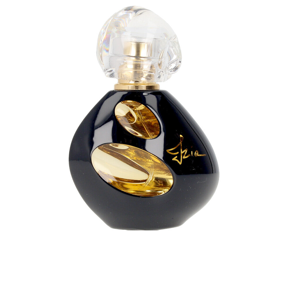 Black lacquered perfume bottle with gilded film, 30 ml spray for Women