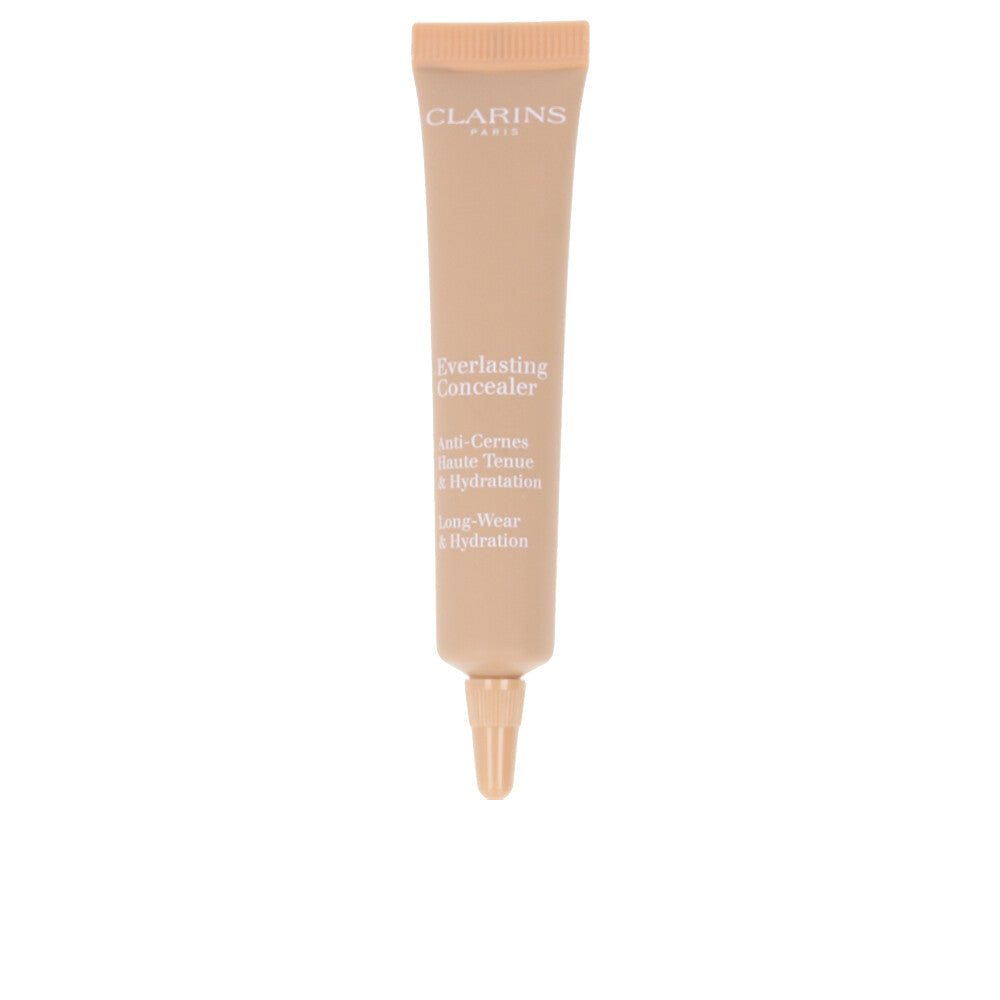Tube of medium-deep, high-coverage concealer, 12 ml, fluid applicator