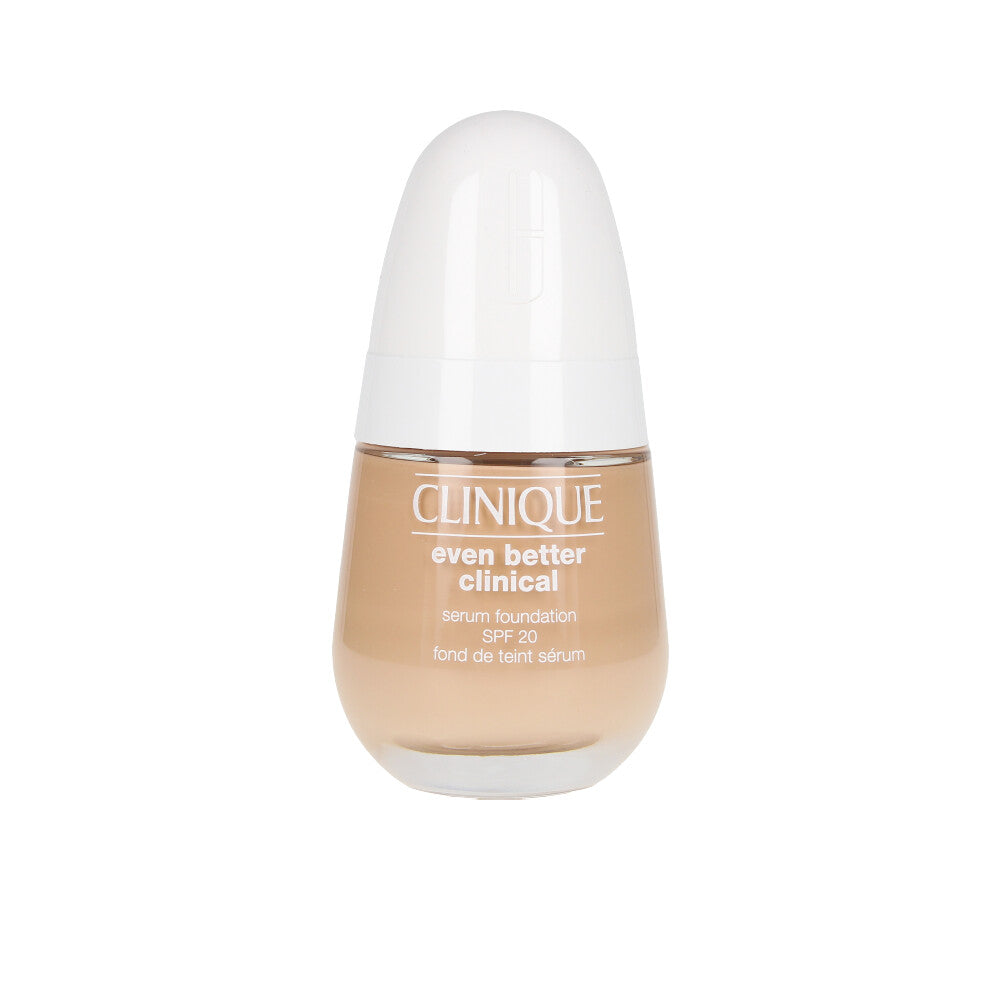 30 ml glass serum foundation bottle, ivory shade, pump dispenser