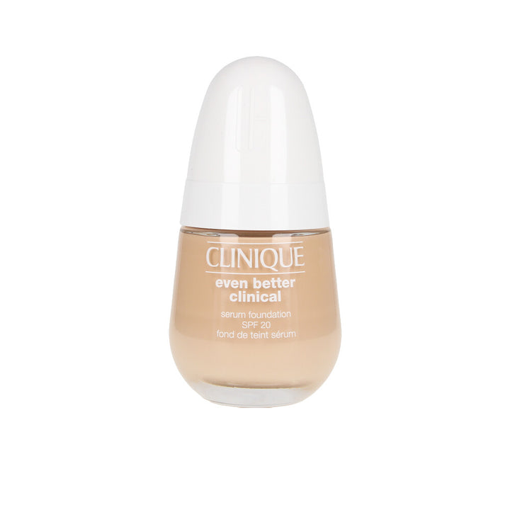 30 ml pump bottle of serum foundation in CN40 cream chamois, lightweight liquid finish