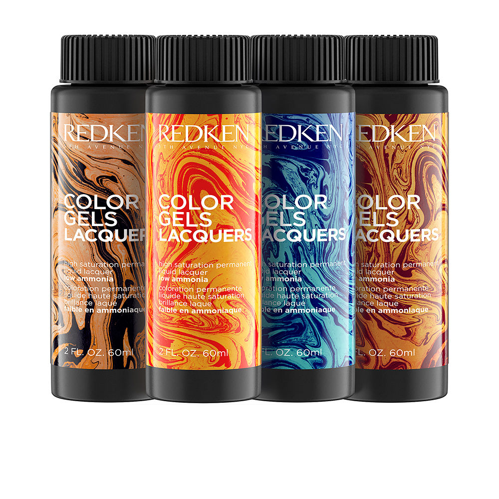 Three 60 ml tubes of chocolate mousse permanent gel hair colour, Unisex