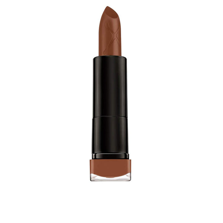 Creamy matte lipstick bullet in warm caramel shade 45‑caramel, 28 g