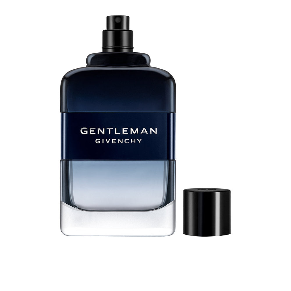 Clear glass 60 ml Eau de Toilette bottle with woody fragrance notes for Man