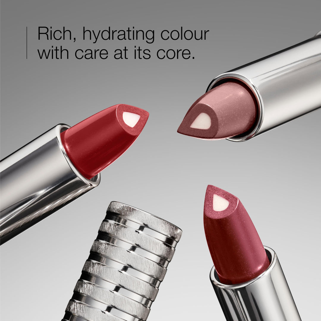 Satin sheer lip pencil in pale nude, 3 g, sharpened tip visible