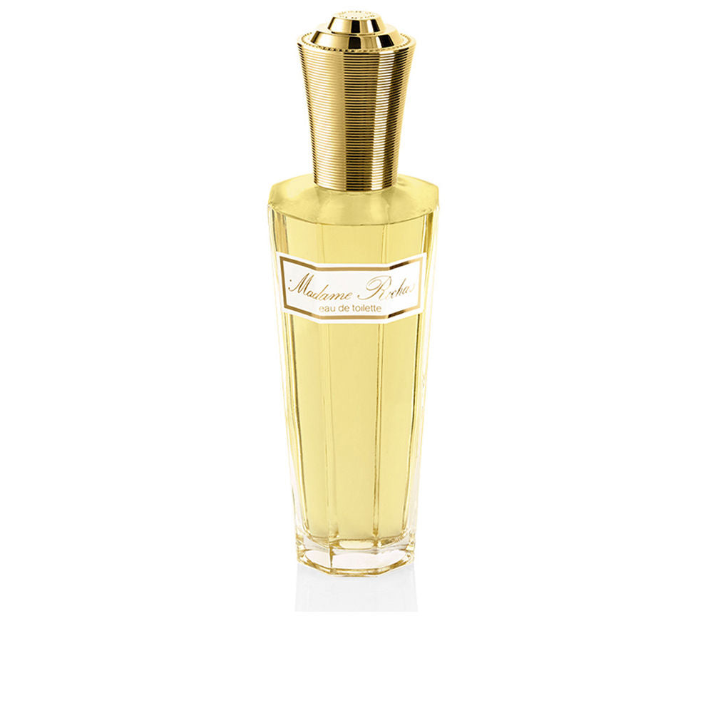 Glass 100 ml eau de toilette bottle with jasmine floral theme, Heritage packaging