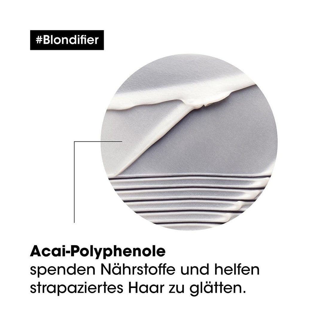 200 ml lightweight açai conditioner for blonde hair, pump bottle